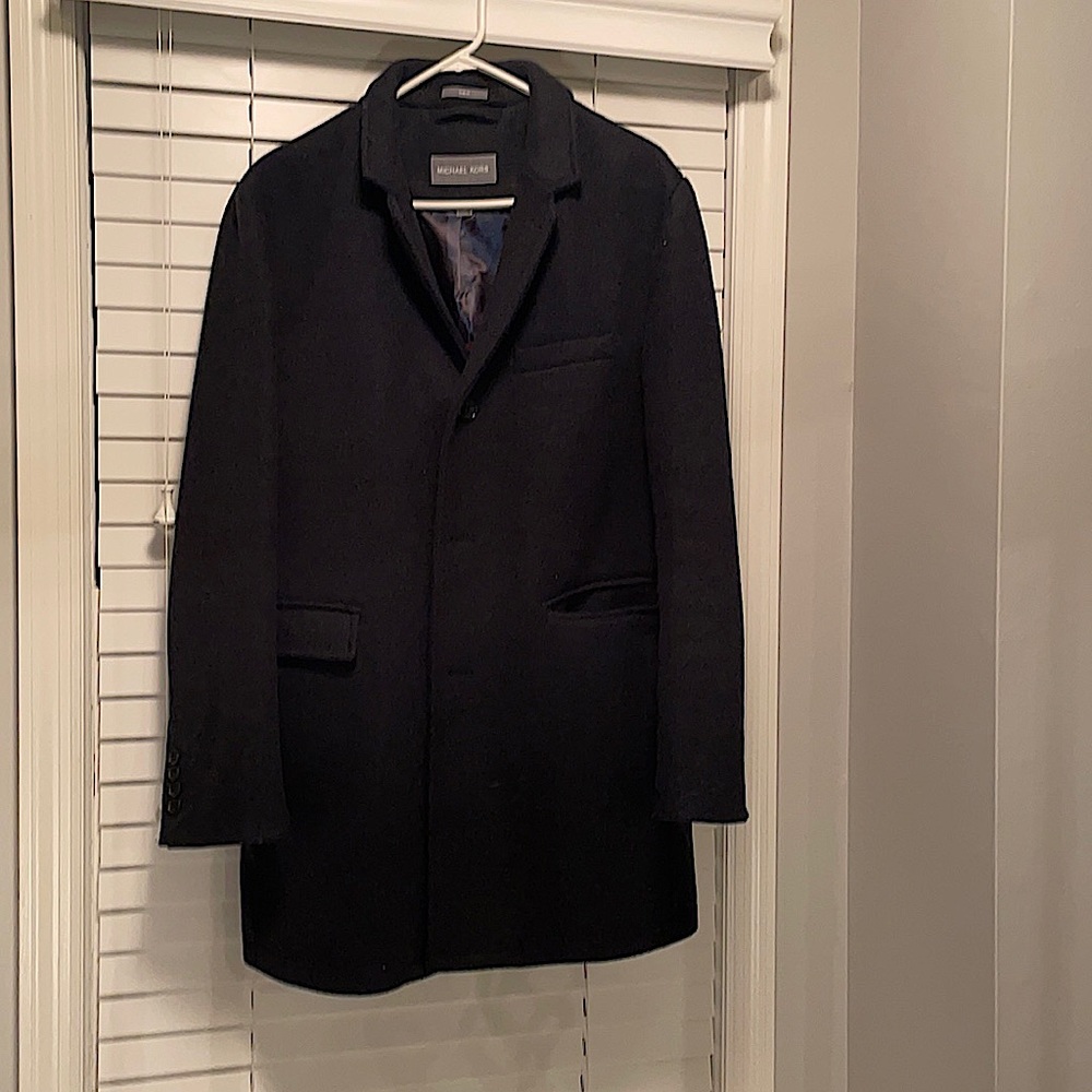 Like new Michael Kors slim fit peacoat, size M.